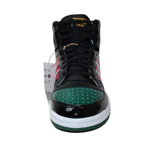 Adidas Basketball Shoe Top Ten RB Black/Red/Green Men's 10 NEW! - Picture 11 of 12